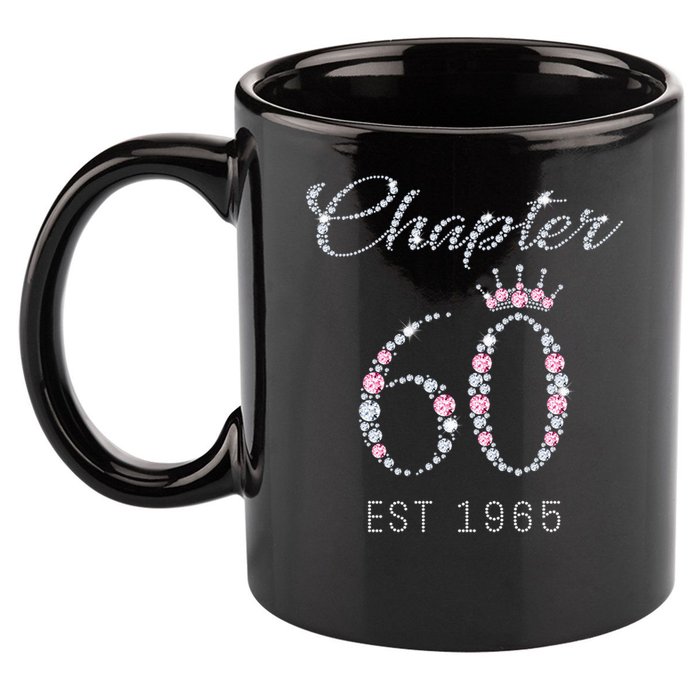 Chapter 60 EST 1965 60Th Birthday Present 11oz C Handle Ceramic Mug