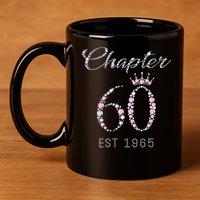 Chapter 60 EST 1965 60Th Birthday Present 11oz C Handle Ceramic Mug
