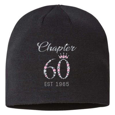 Chapter 60 EST 1965 60Th Birthday Present Sustainable Beanie