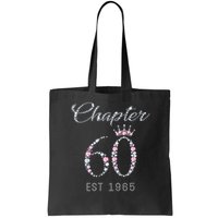 Chapter 60 EST 1965 60Th Birthday Present Bag