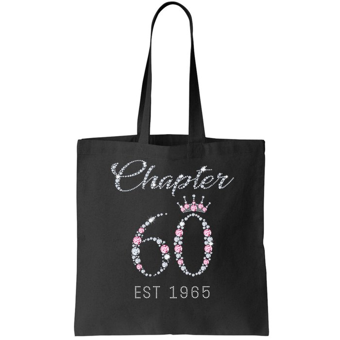 Chapter 60 EST 1965 60Th Birthday Present Bag