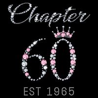 Chapter 60 EST 1965 60Th Birthday Present Bag