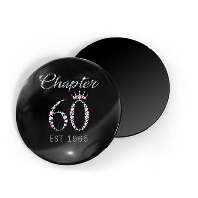 Chapter 60 EST 1965 60Th Birthday Present Magnet