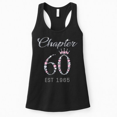 Chapter 60 EST 1965 60Th Birthday Present Womens Tank Top