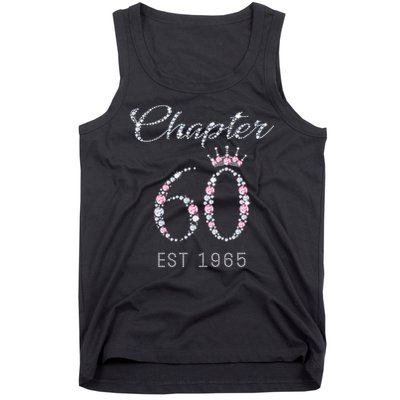 Chapter 60 EST 1965 60Th Birthday Present Tank Top