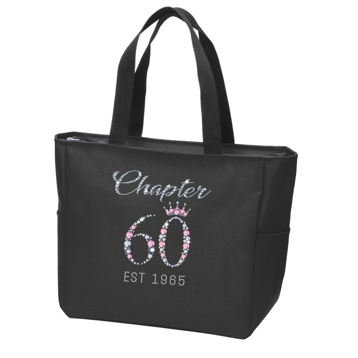 Chapter 60 EST 1965 60Th Birthday Present Zip Tote Bag