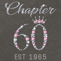 Chapter 60 EST 1965 60Th Birthday Present Cotton Canvas Backpack