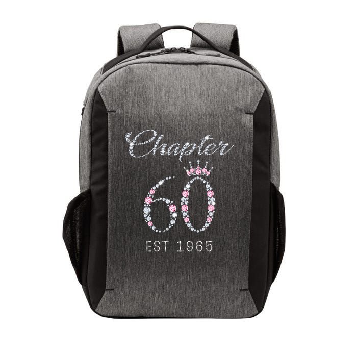 Chapter 60 EST 1965 60Th Birthday Present Vector Backpack