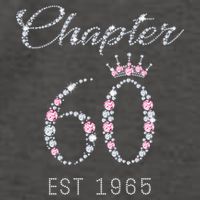 Chapter 60 EST 1965 60Th Birthday Present Vector Backpack