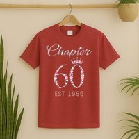 Chapter 60 EST 1965 60Th Birthday Present T-Shirt