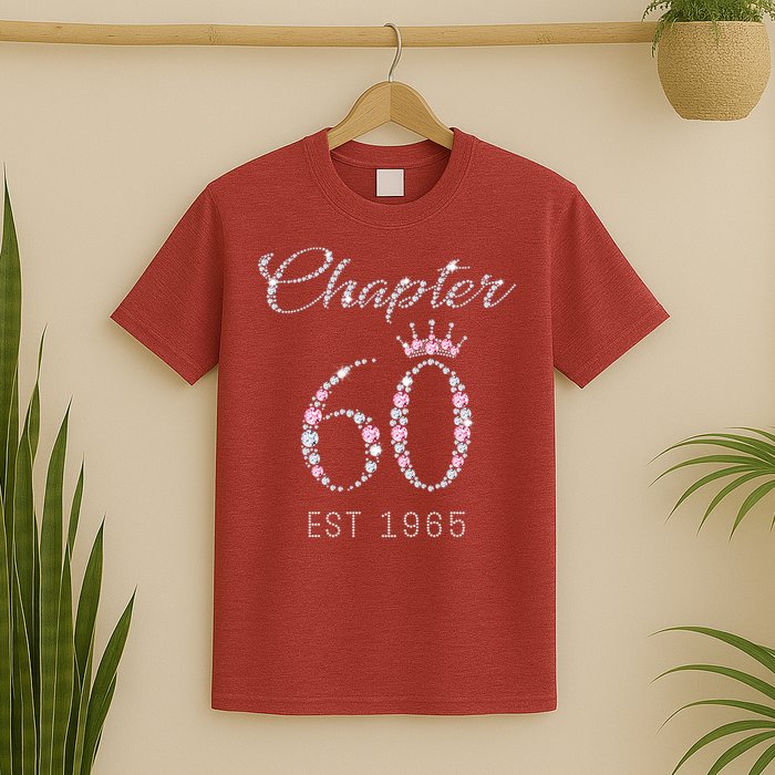 Chapter 60 EST 1965 60Th Birthday Present T-Shirt