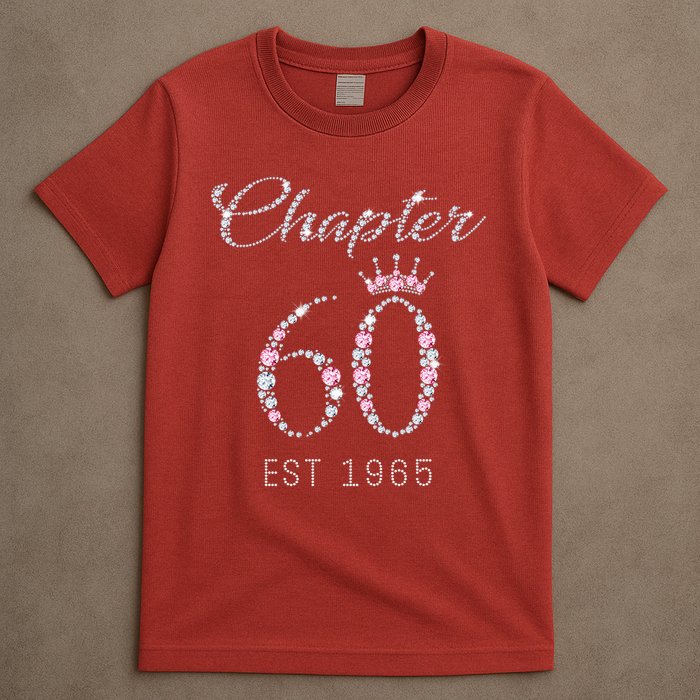 Chapter 60 EST 1965 60Th Birthday Present T-Shirt