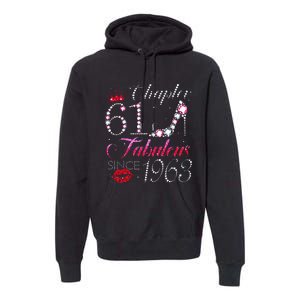 Chapter 61 Fabulous Since 1963 61st Birthday Gift Premium Hoodie