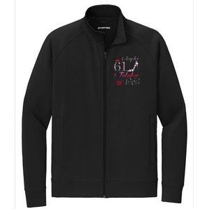 Chapter 61 Fabulous Since 1963 61st Birthday Gift Stretch Full-Zip Cadet Jacket