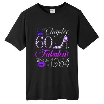 Chapter 60 Fabulous Since 1964 60th Birthday Gifts Tall Fusion ChromaSoft Performance T-Shirt