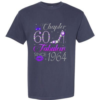 Chapter 60 Fabulous Since 1964 60th Birthday Gifts Garment-Dyed Heavyweight T-Shirt