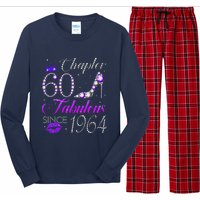 Chapter 60 Fabulous Since 1964 60th Birthday Gifts Long Sleeve Pajama Set