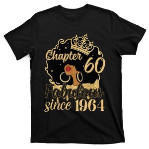 Chapter 60 Fabulous Since 1964 60th Birthday T-Shirt