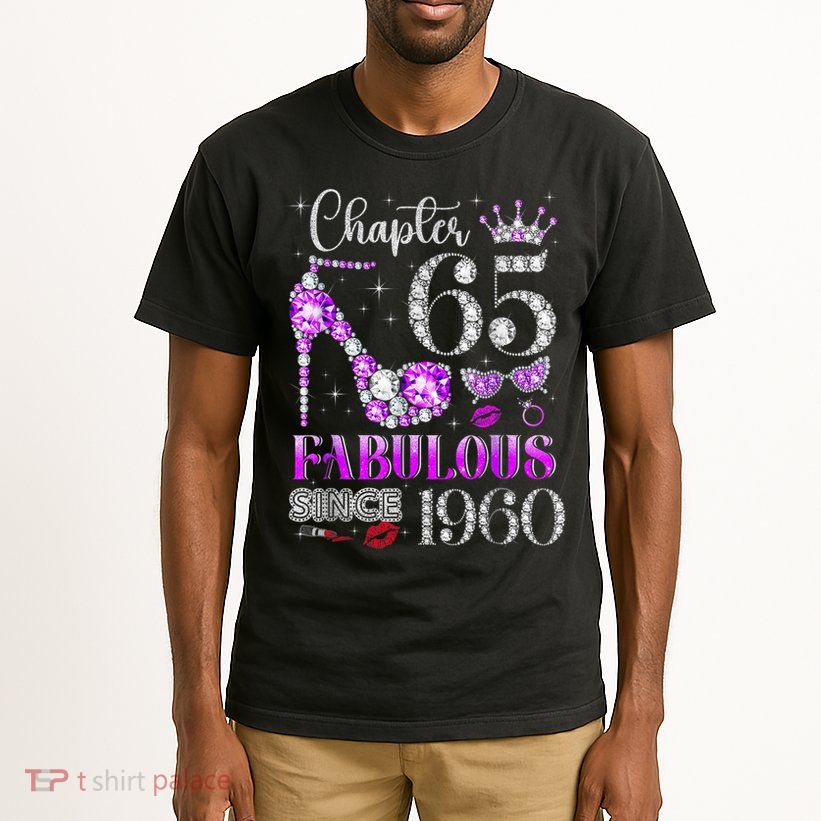Chapter 65 Fabulous Since 1960 65th Birthday Tall T-Shirt