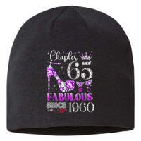 Chapter 65 Fabulous Since 1960 65th Birthday Sustainable Beanie
