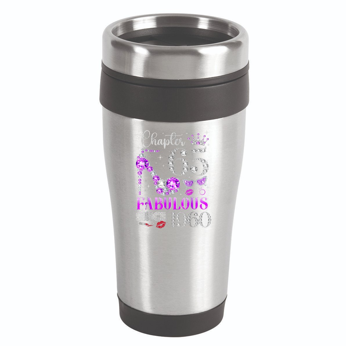 Chapter 65 Fabulous Since 1960 65th Birthday 16oz Travel Tumbler