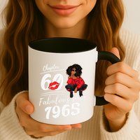 Chapter 60 Fabulous Since 1965 60th Birthday Queen Mug