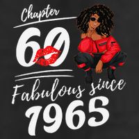 Chapter 60 Fabulous Since 1965 60th Birthday Queen Hat