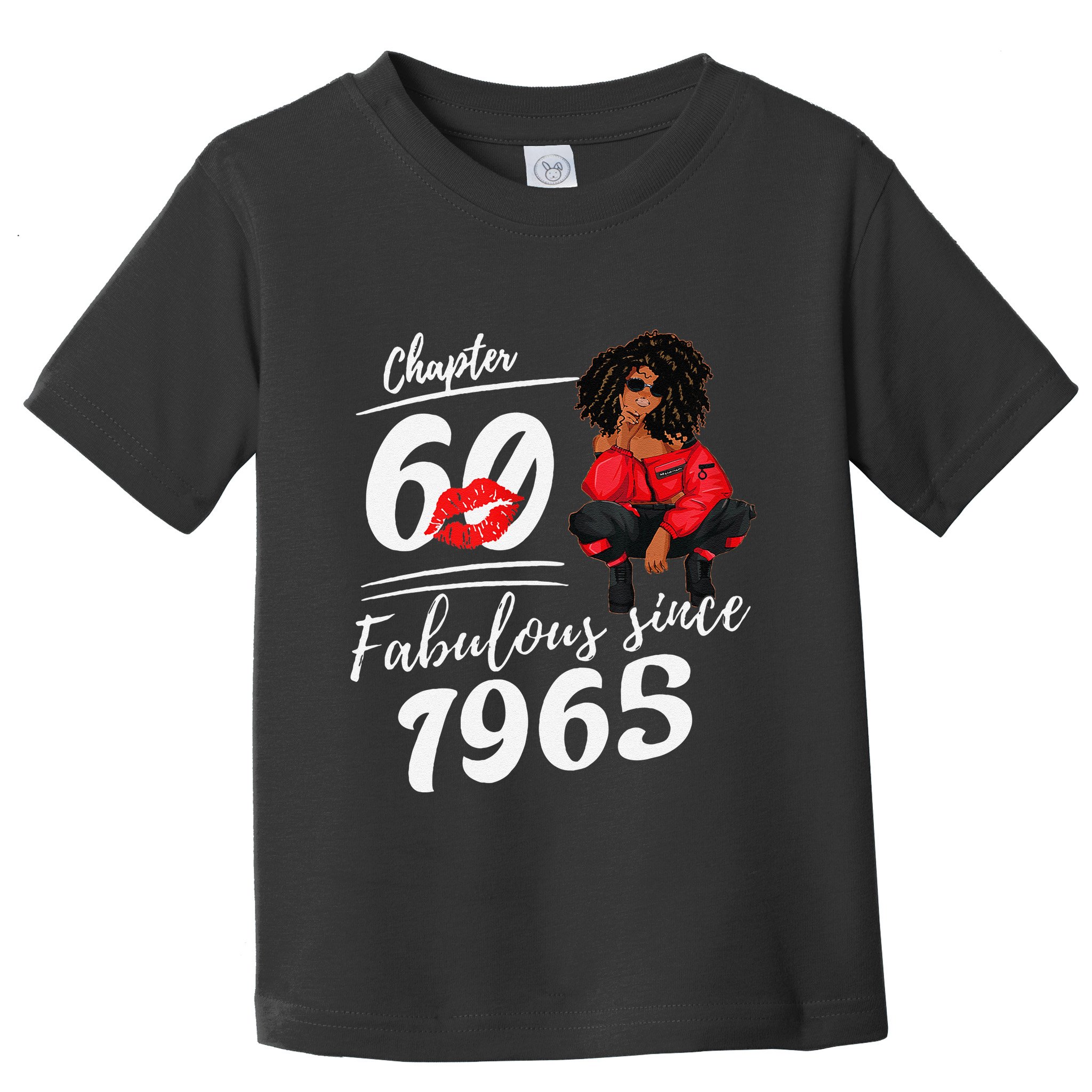 Chapter 60 Fabulous Since 1965 60th Birthday Queen Toddler T-Shirt