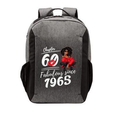 Chapter 60 Fabulous Since 1965 60th Birthday Queen Vector Backpack