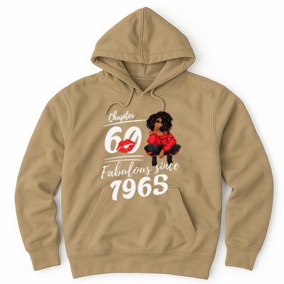 Chapter 60 Fabulous Since 1965 60th Birthday Queen Hoodie