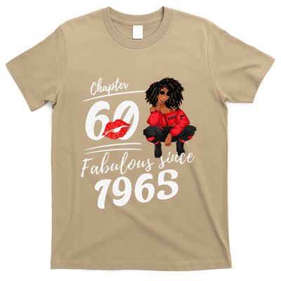 Chapter 60 Fabulous Since 1965 60th Birthday Queen T-Shirt
