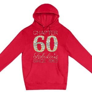 Chapter 60 Fabulous Since 1963 60th Birthday Queen Diamond Premium Pullover Hoodie