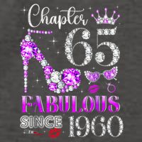 Chapter 65 Fabulous Since 1960 65th Birthday Women Ladies Vector Backpack