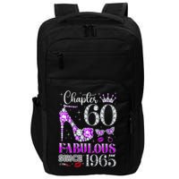 Chapter 60 Fabulous Since 1965 60Th Birthday Ladies Impact Tech Backpack