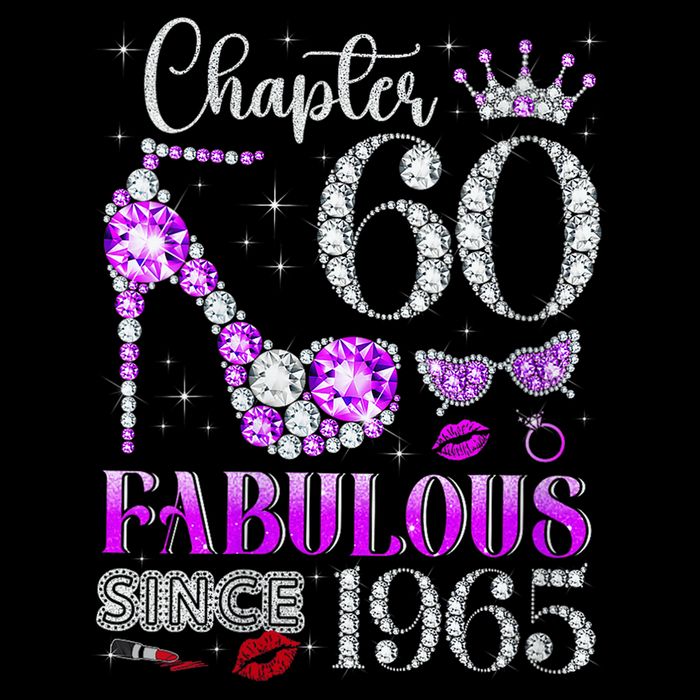 Chapter 60 Fabulous Since 1965 60Th Birthday Ladies 16 in Basic Backpack