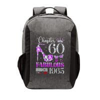 Chapter 60 Fabulous Since 1965 60Th Birthday Ladies Vector Backpack