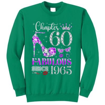 Chapter 60 Fabulous Since 1965 60Th Birthday Ladies Sweatshirt