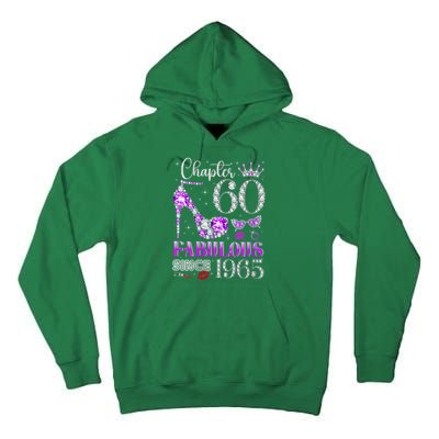 Chapter 60 Fabulous Since 1965 60Th Birthday Ladies Tall Hoodie
