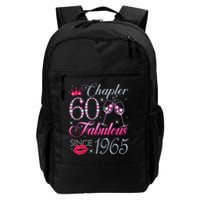 Chapter 60 Fabulous Since 1965 60Th Birthday Backpack