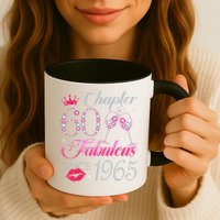 Chapter 60 Fabulous Since 1965 60Th Birthday Mug