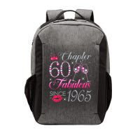 Chapter 60 Fabulous Since 1965 60Th Birthday Vector Backpack