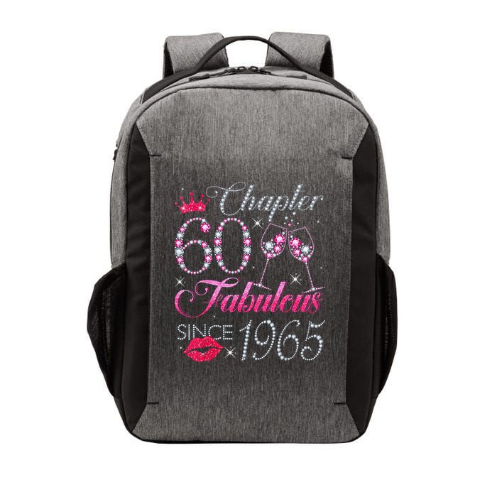 Chapter 60 Fabulous Since 1965 60Th Birthday Vector Backpack
