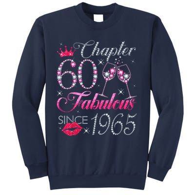 Chapter 60 Fabulous Since 1965 60Th Birthday Sweatshirt