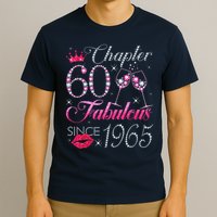 Chapter 60 Fabulous Since 1965 60Th Birthday T-Shirt