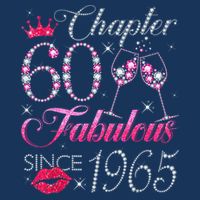 Chapter 60 Fabulous Since 1965 60Th Birthday Bucket Hat