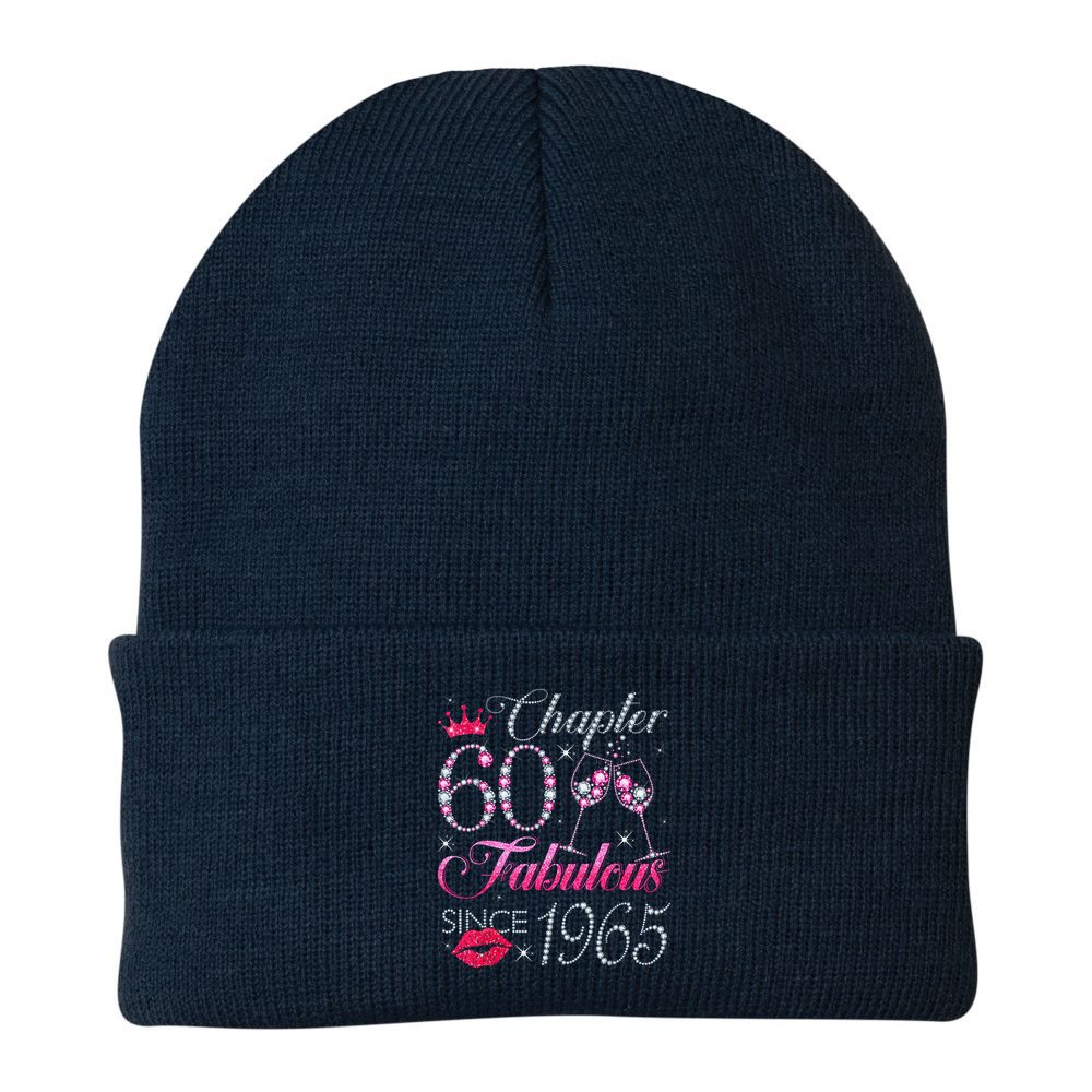 Chapter 60 Fabulous Since 1965 60Th Birthday Beanie