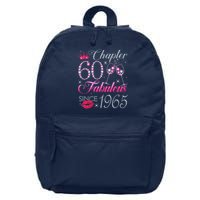 Chapter 60 Fabulous Since 1965 60Th Birthday 16 in Basic Backpack
