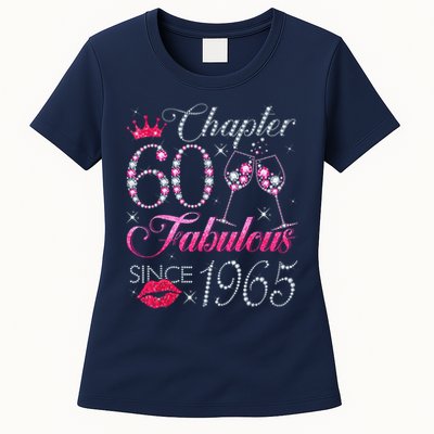 Chapter 60 Fabulous Since 1965 60Th Birthday Womens T-Shirt