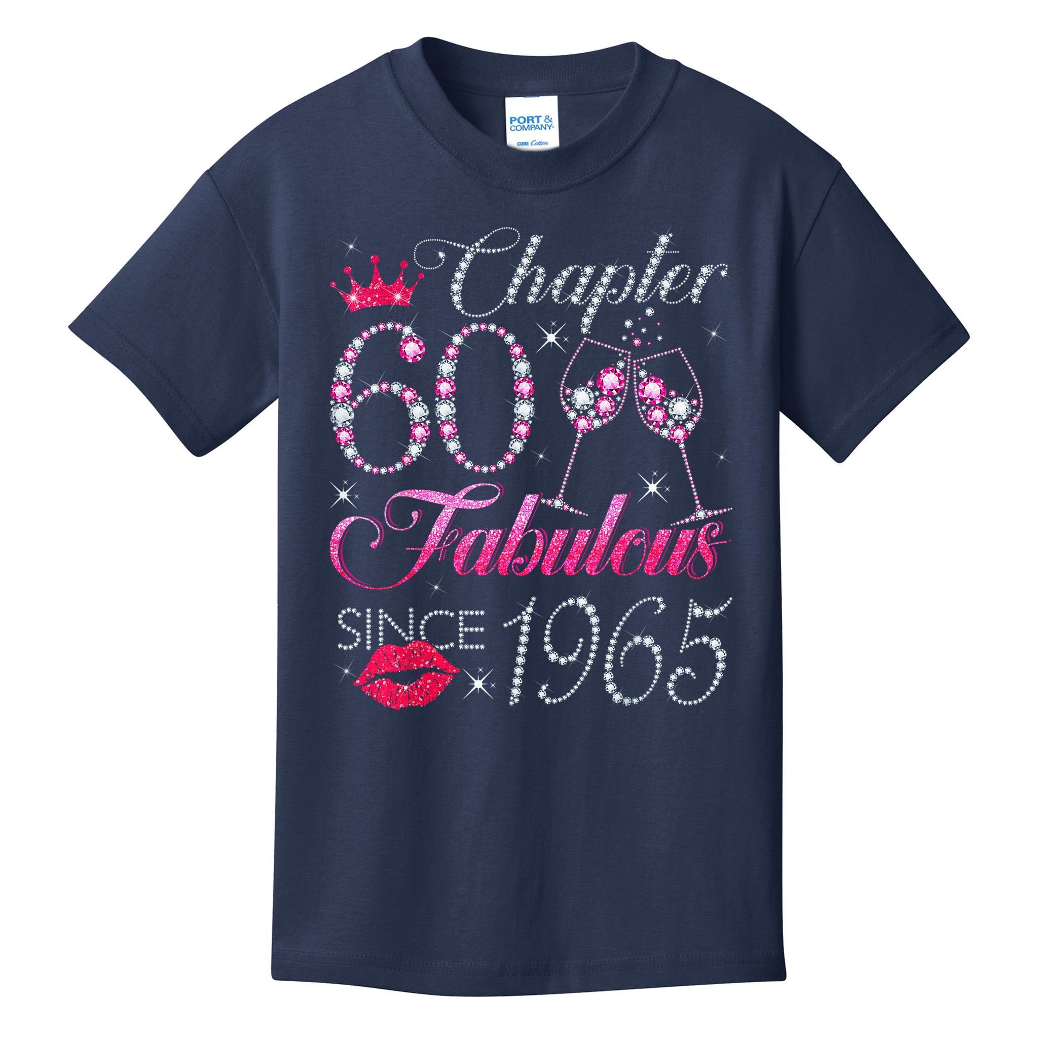 Chapter 60 Fabulous Since 1965 60Th Birthday Kids T-Shirt
