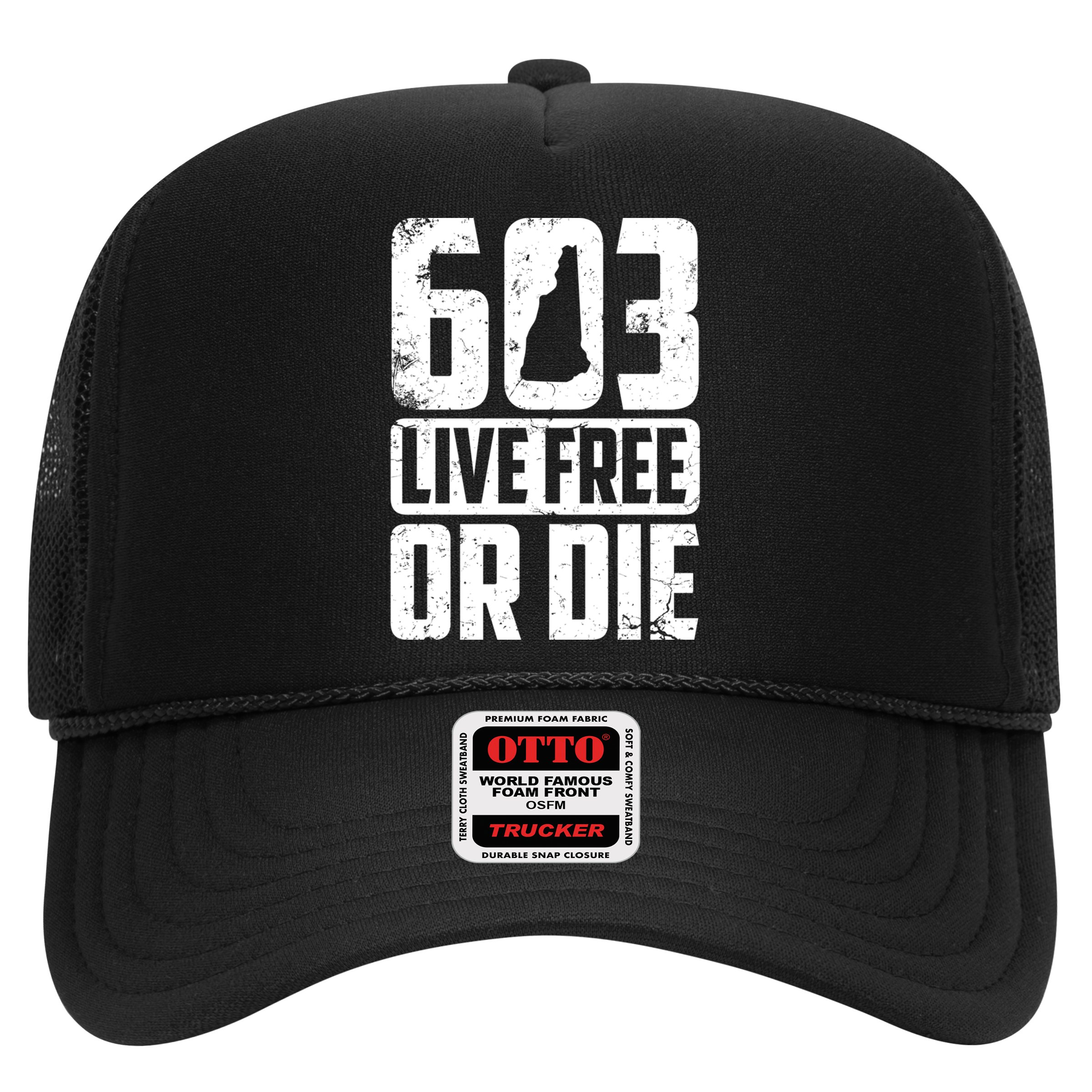 Cool 603 Live Free Or Die Funny New Hampshire Patriot Gift Hat